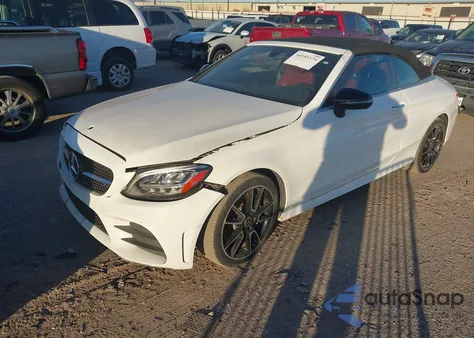 2020 Mercedes-Benz C 300 from USA, damaged, VIN WDDWK8DB3LF959785